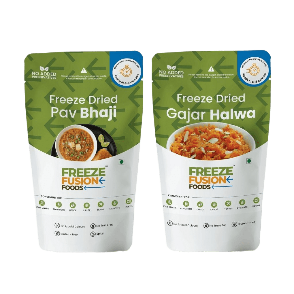 Pav Bhaji & Gajar Halwa Combo
