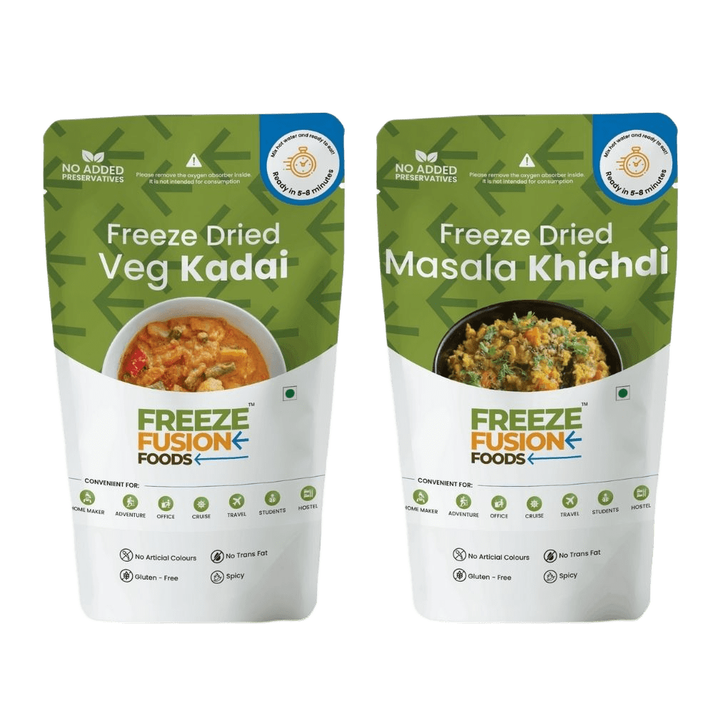 Veg Kadai & Masala Khichidi Combo