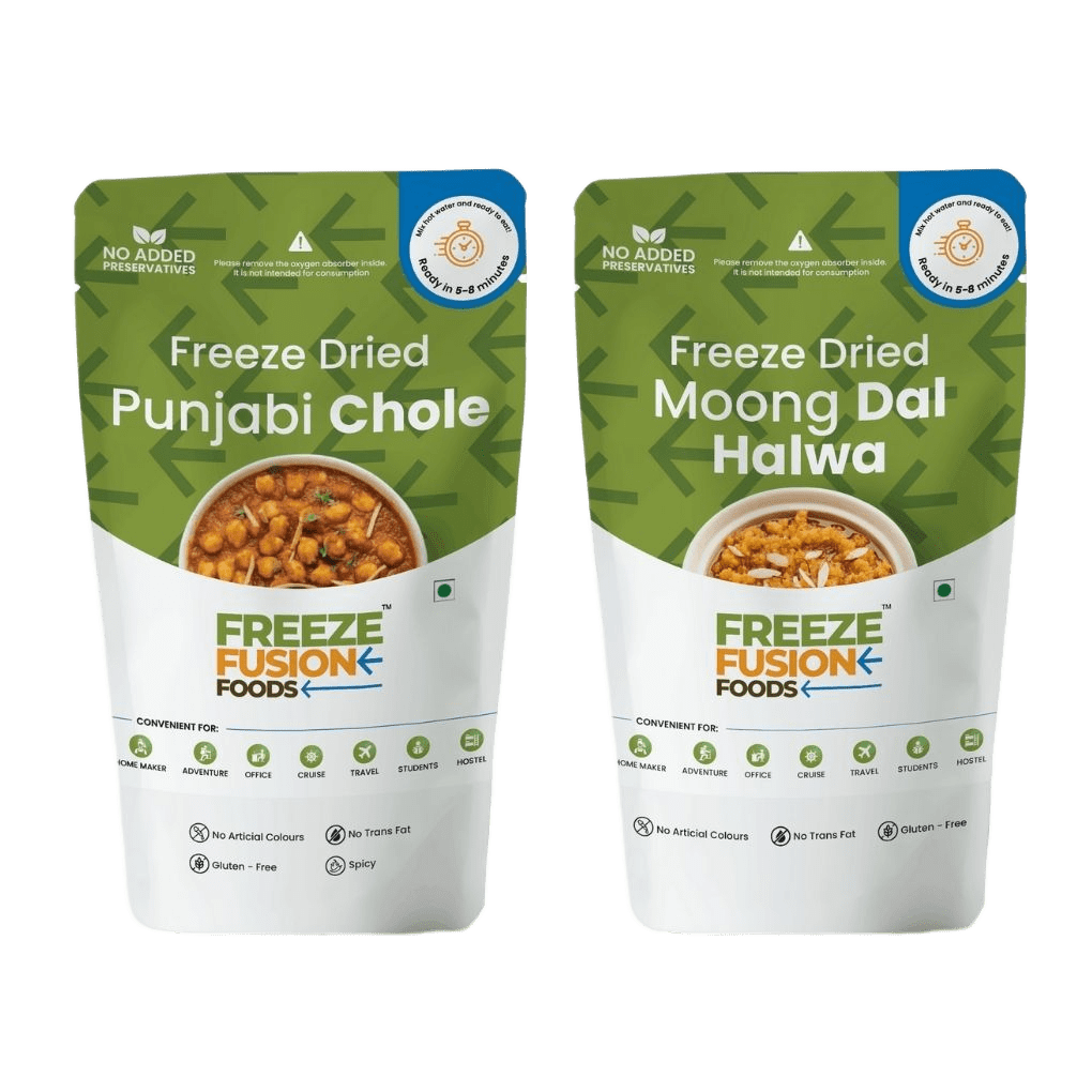 Punjabi Chole & Moong Dal Halwa Combo