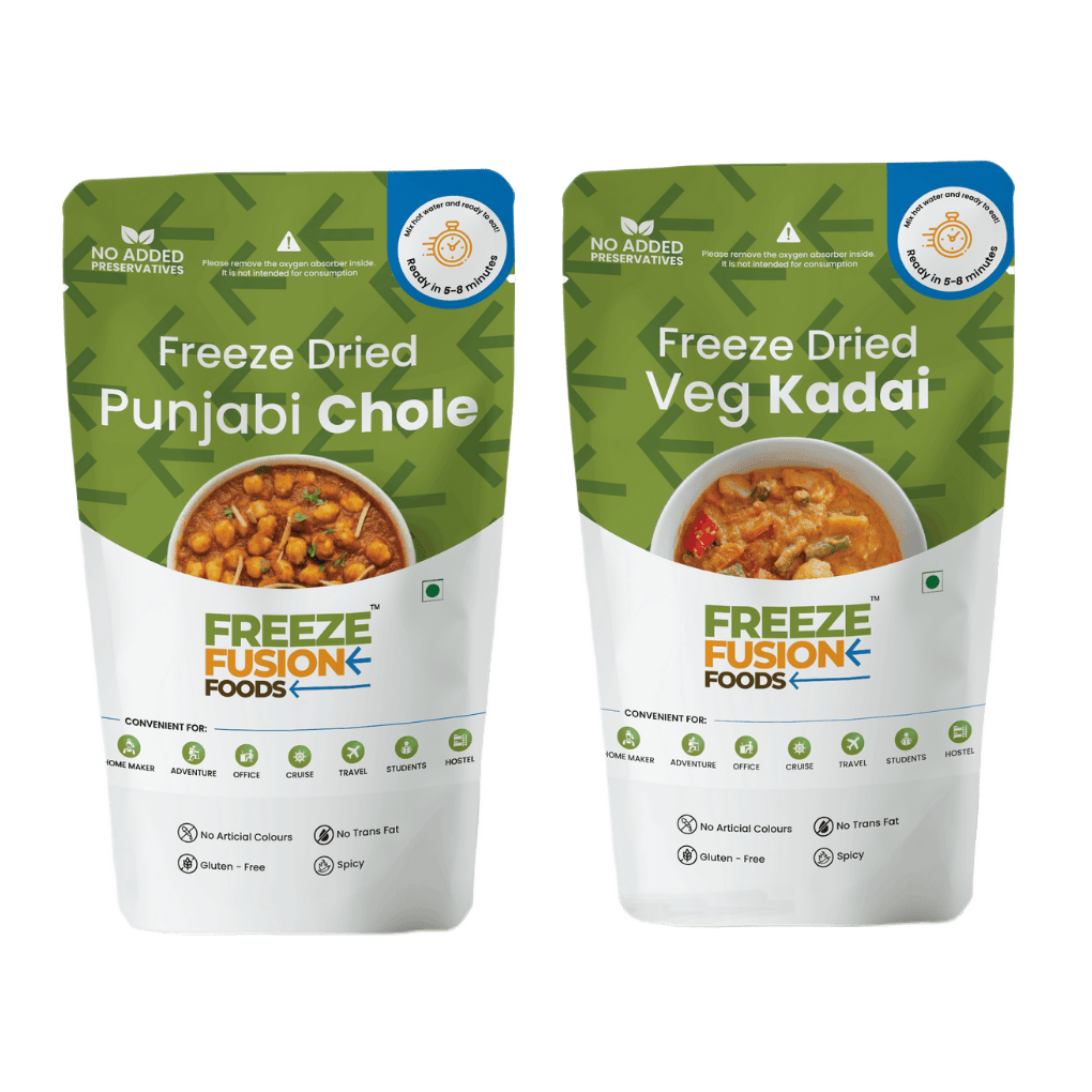 Punjabi Chole & Veg Kadai Comb