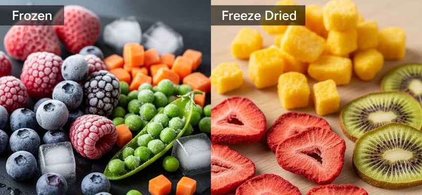 What’s the Real Difference Between Frozen vs Freeze Dried Foods?